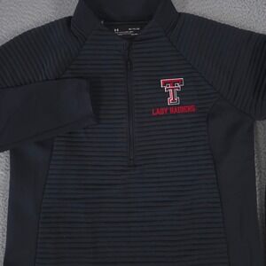 Under Armour Pullover Women XL Black Storm Daytona Texas Tech Lady Raiders NCAA